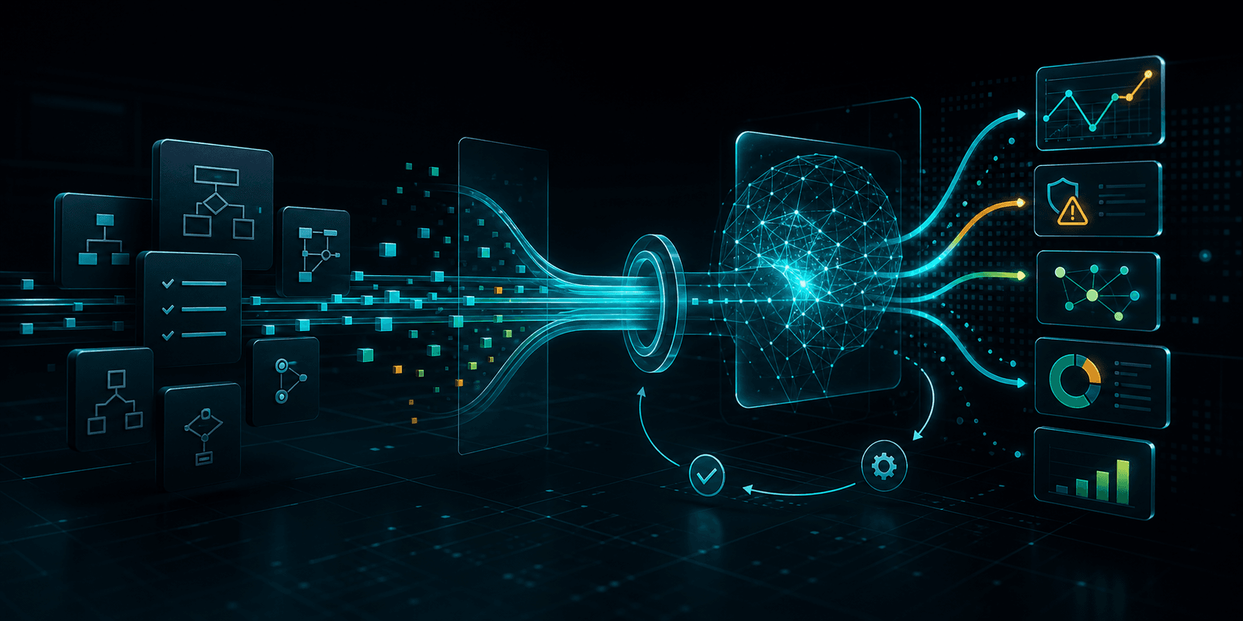 Risk intelligence evolving from rule systems to AI-assisted analysis.